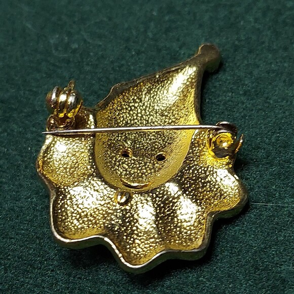 Unbranded Pin Brooch clown head 1 1/2" - Picture 4 of 5